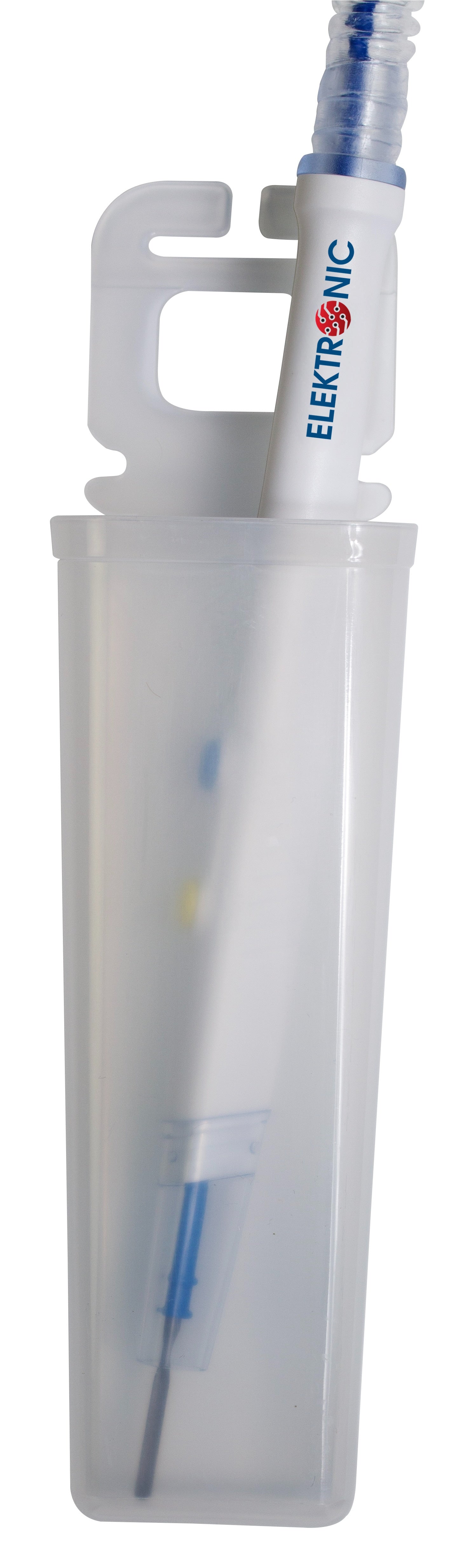 Diathermy Smoke evacuation Pencil disposable Electrosurgical Interchangeable Cut-Coag Handcontrol Evacuator System with 3 meter (10ft) Pre-Attached Tubing Cable 3M Hose with Swivel Holster 3 Pin Plug Non-Coated Blade Electrode STERILE Single Use - Surgical instruments company