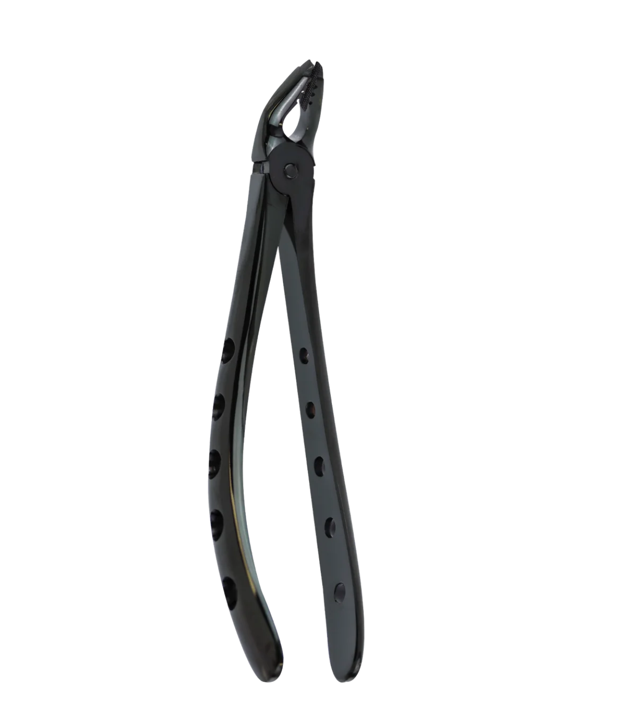 Atraumatic Extraction Black Titanium Apical Retention Forceps-Upper Universal German Stainless - Surgical instruments company