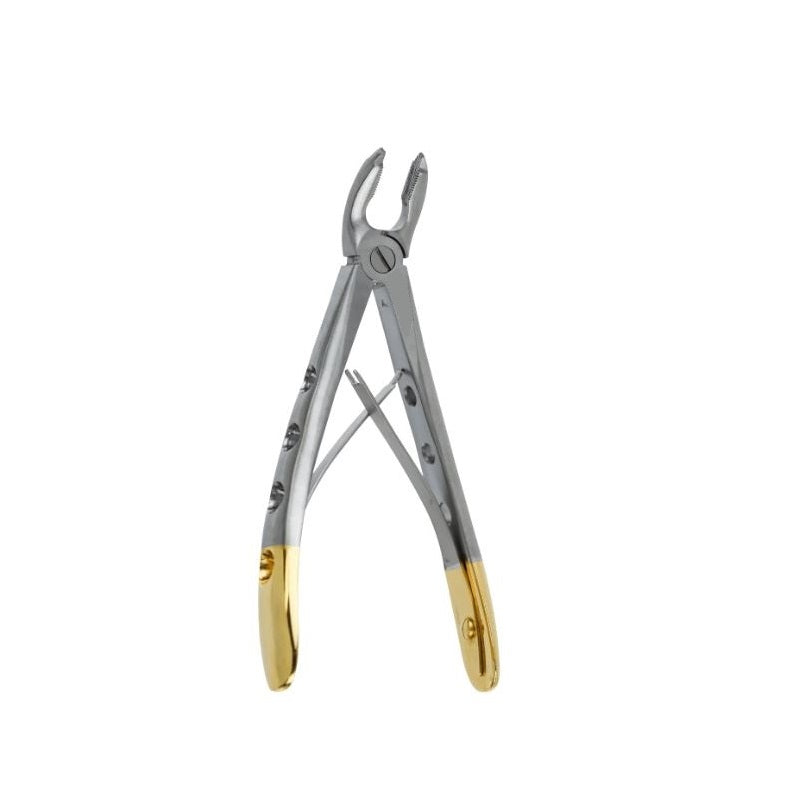 Atraumatic Extraction Apical Retention Forceps-Lower Universal Pediatric Extraction Forceps German Stainless - Surgical instruments company