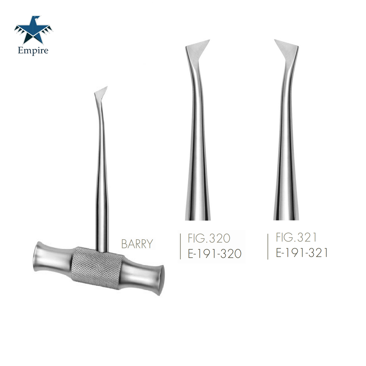Empire's German Stainless Dental Root Surgery Elevator - Barry Root ...