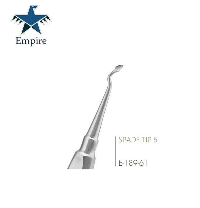 Empire's German Stainless Dental Root Surgery Elevator Spade Tip Root Elevator - New Exclusive Handle Easy Grip - Surgical instruments company