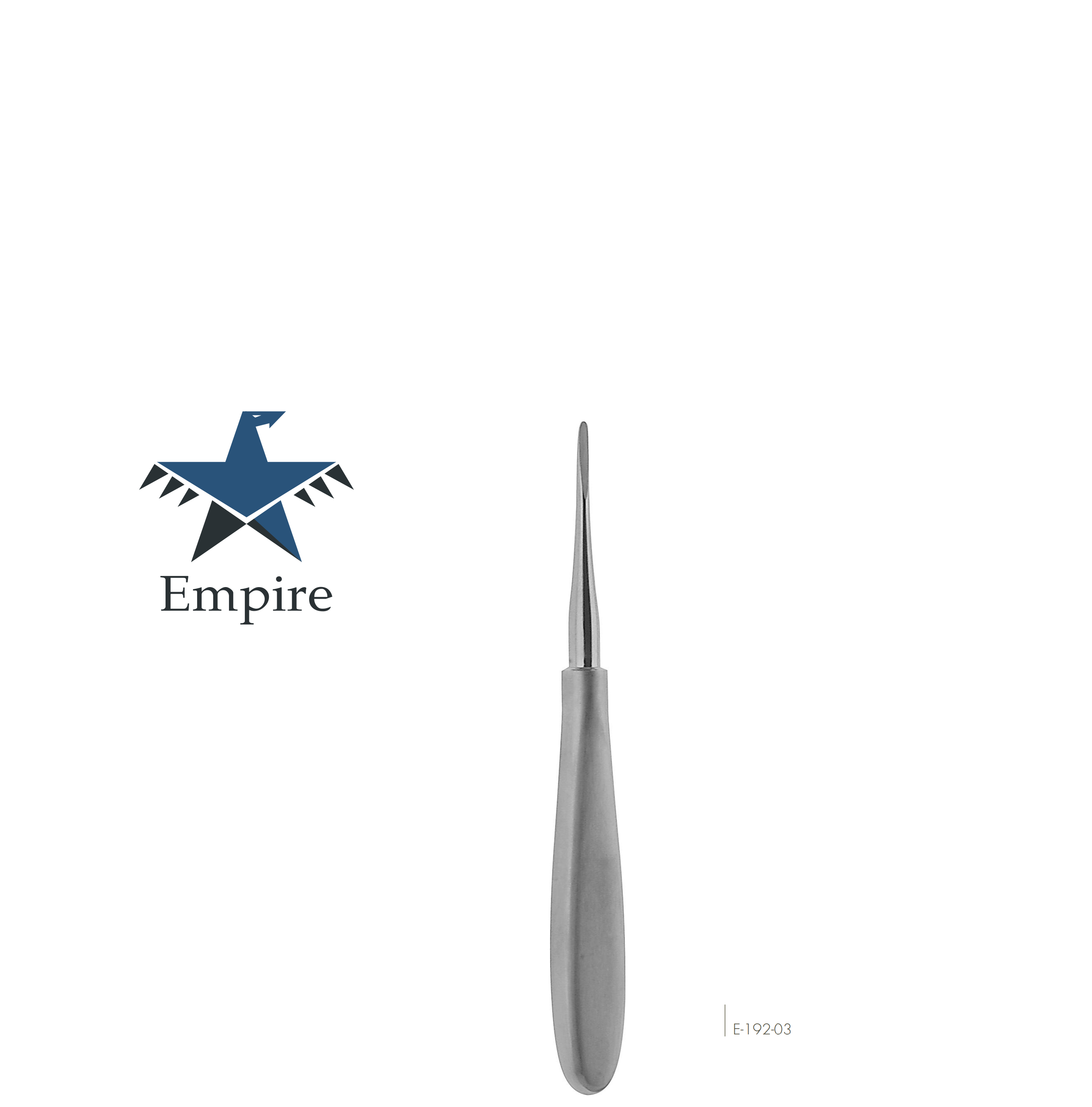 Empire's German Stainless Dental Root Surgery Elevator - Warwick James Elevator - Surgical instruments company