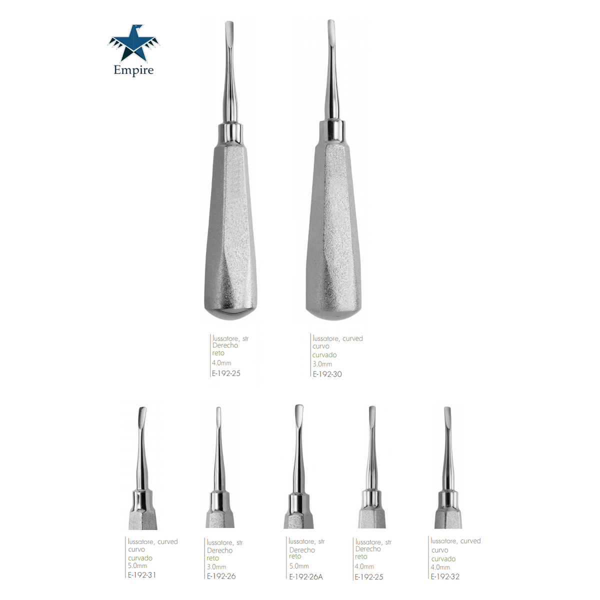Empire's German Stainless Dental Root Surgery Elevator - Lussator Model ...