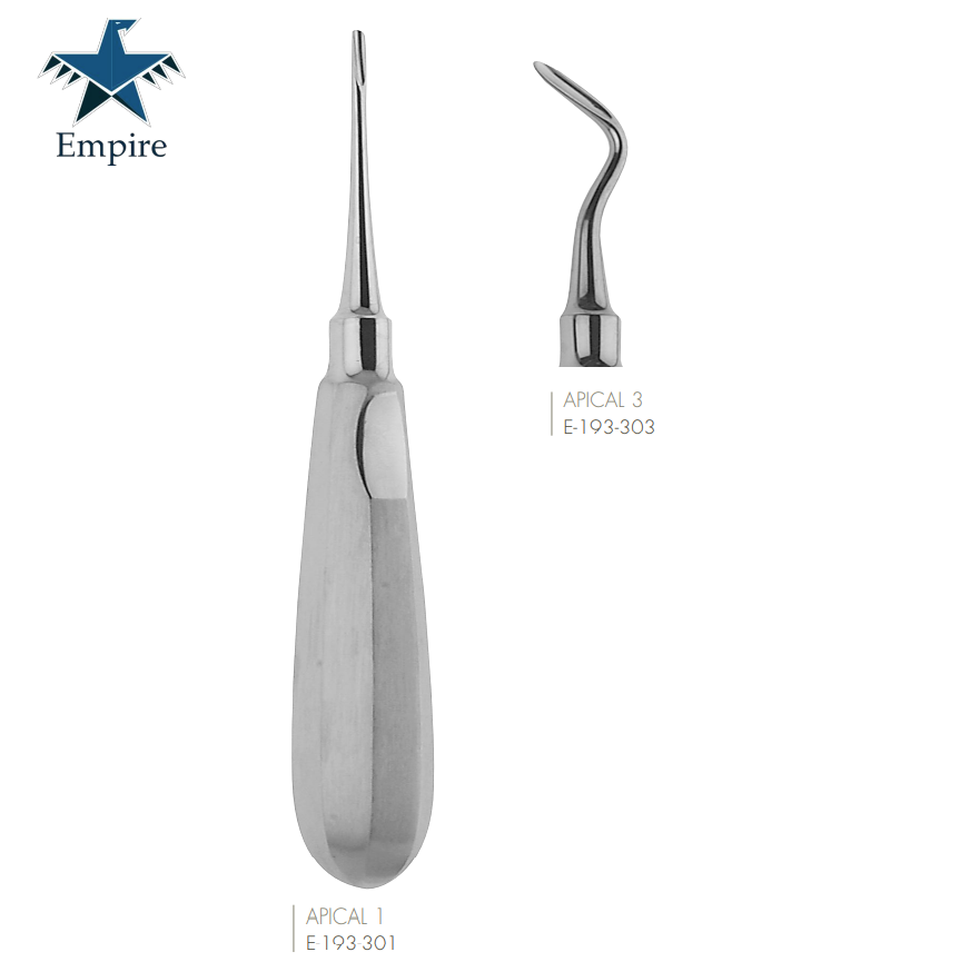 Empire's German Stainless Dental Root Surgery Elevator - Apical Root Elevator - Surgical instruments company