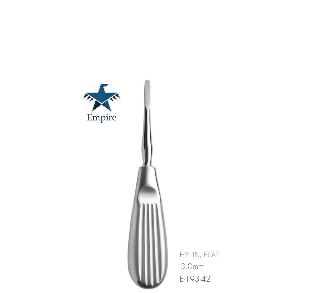Empire's German Stainless Dental Root Surgery Elevator Hylin, Flat ...
