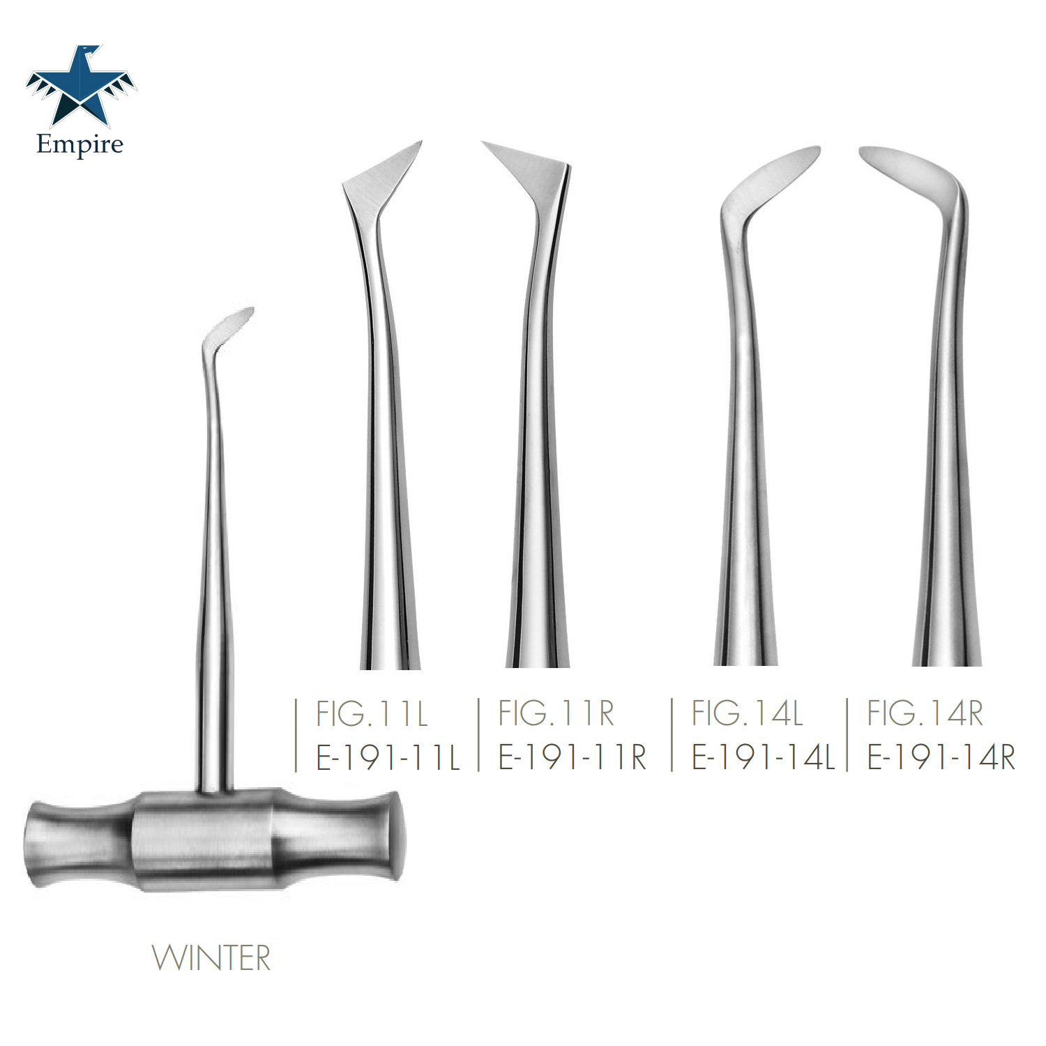 Empire's German Stainless Dental Root Surgery Elevator - Winter Root Elevator - Surgical instruments company